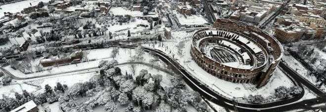Nevicata su Roma, ecco il conto: cento milioni di danni - 22/03/2012