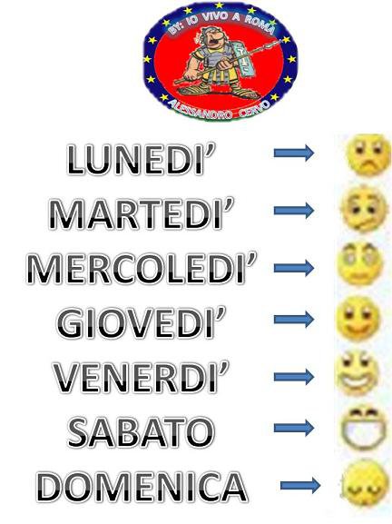 STATO D'ANIMO DURANTE A SETTIMANA !! - 04/03/2012