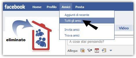 CO' FACEBOOK, POI ELIMINA' CHI VOI... SENZA FINI' IN GALERA !! - 08/03/2012