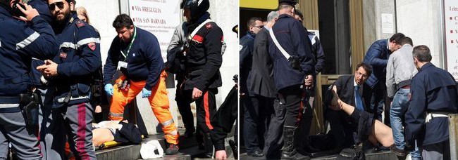 MILANO: SPARATORIA ALL'INTERNO DEL TRIBUNALE. ALMENO 3 I MORTI - 09/04/2015