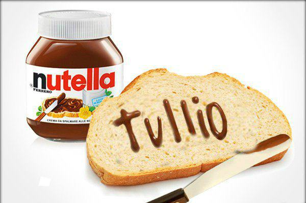 Il tuo nome con pane e nutella - 18/04/2012