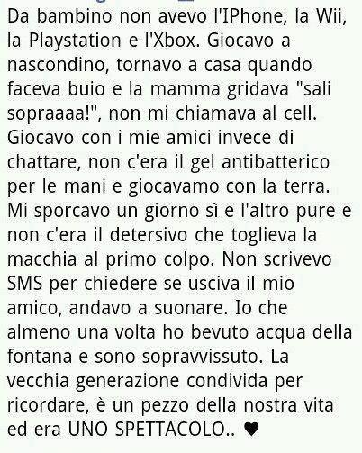 COME SE STAVA BENE PRIMA !! - 13/06/2012