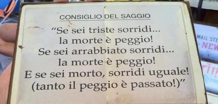I CONSIJI DEL SAGGIO !! - 12/07/2012