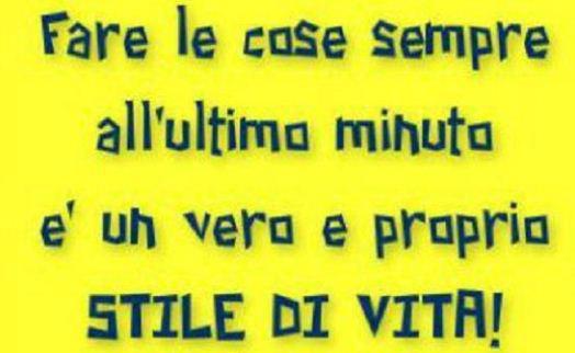 E' 'NO STILE DE VITA !! - 30/07/2012