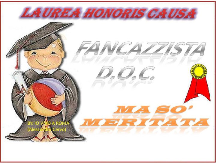 LAUREA HONORIS CAUSA !! - 04/03/2012
