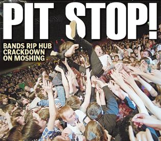 La città di Boston vuole mettere fuorilegge il pogo ai concerti - 28/03/2012