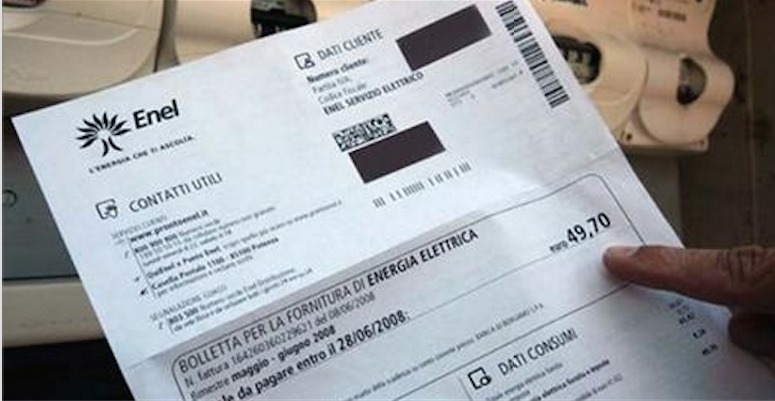 OCCHIO ALLA BOLLETTA ENEL. SE C'E' QUESTA SCRITTA POTETE CHIEDERE IL RIMBORSO PER 10 ANNI DI ARRETRATI - ECCO COME - 09/02/2015
