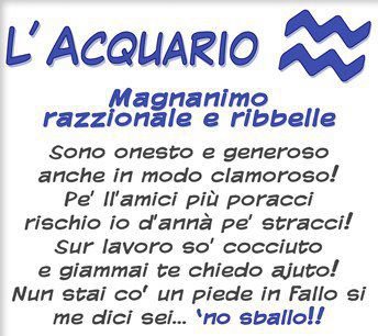 OROSCOPO ROMANO: ACQUARIO !! - 14/03/2012