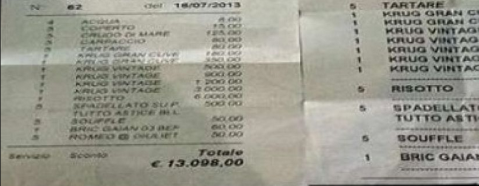 SPENDE 24 MILA EURO IN UNA NOTTE MA NON RICORDA NULLA - 20/04/2015