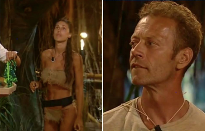 ''CI LASCI IL TUO...?'' ROCCO SIFFREDI LASCIA L'ISOLA MA CECILIA LO SALUTA COSI' E GUARDATE LUI COME RISPONDE - 09/03/2015
