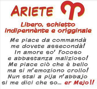 OROSCOPO ROMANO: ARIETE !! - 14/03/2012