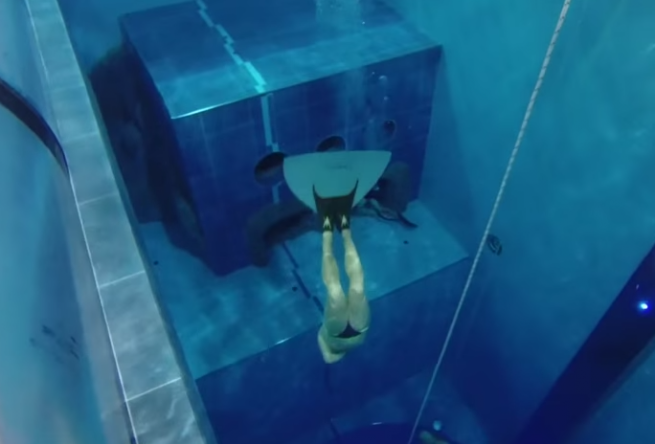 SI TROVA IN ITALIA LA PISCINA PIU' PROFONDA DEL MONDO - VIDEO - 13/09/2014
