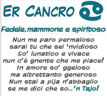 OROSCOPO ROMANO: CANCRO !! - 14/03/2012