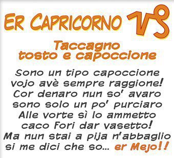 OROSCOPO ROMANO: CAPRICORNO !! - 14/03/2012