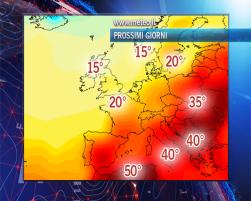 Meteo, arriva la terza fiammata africana: continuano a crescere le temperature - 09/07/2012