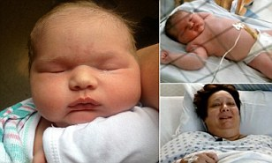 Parto da record, nasce baby gigantesca - Video e Foto - 14/07/2013