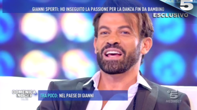 GIANNI SPERTI COMMUOVE: LA SPLENDIDA DICHIARAZIONE PER PAOLA BARALE - 01/11/2016