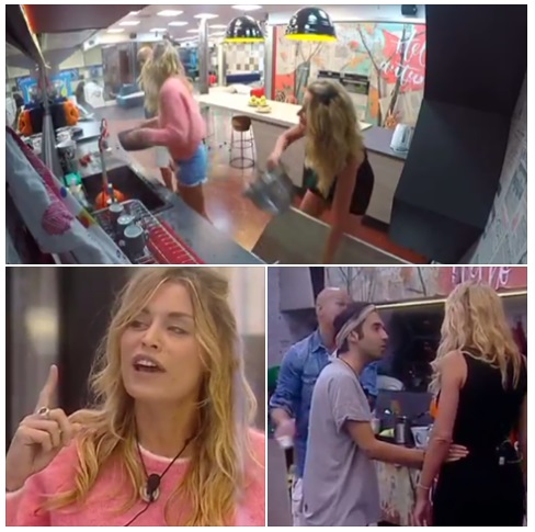 RISSA AL GF, GLI INQUILINI PREPARANO LA PASTA E IN CUCINA SCATTA LA LITE FURIBONDA - 19/10/2016
