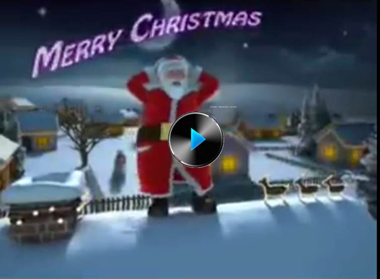 BABBO NATALE AUGURA A TUTTI... - VIDEO - 24/12/2013