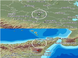 EMILIA E SICILIA... COLPITE DA DUE SCOSSE DI TERREMOTO NELLO STESSO ORARIO - 17/09/2012