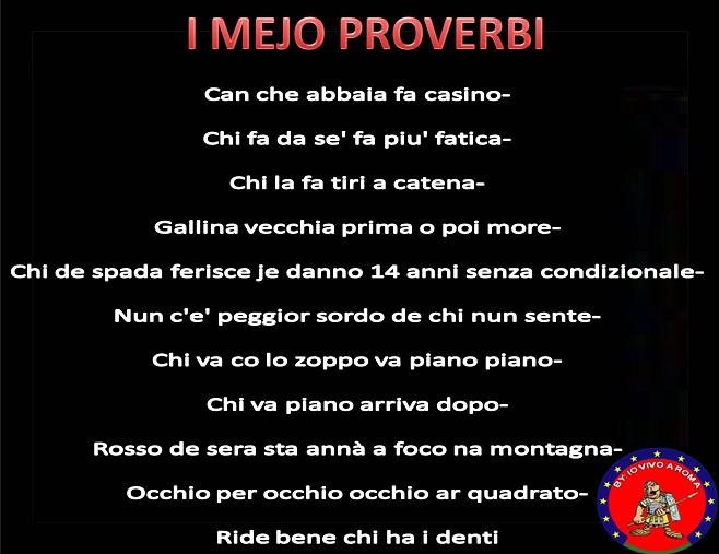 I MEJO PROVERBI !! - 29/04/2012