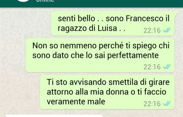 LASCIA STARE LA MIA DONNA... - 12/01/2017