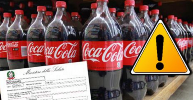 IL MINISTERO DELLA SALUTE STABILISCE IL RITIRO DELLE BOTTIGLIE DI COCA COLA DA 1,5 LITRI. ECCO LE MOTIVAZIONI - 07/06/2017