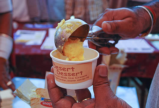 LONDRA: IN VENDITA IL GELATO DI LATTE DI CAMMELLO - FOTO - 07/10/2014