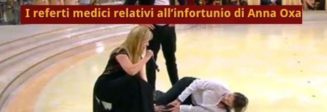 BALLANDO NEL CAOS PER IL CASO ANNA OXA. MILLY CARLUCCI: ''ECCO I SUOI REFERTI MEDICI'' - VIDEO - 15/11/2013
