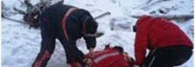 SCIATORE DI 29 ANNI MUORE SBATTENDO LA TESTA SULLA ROCCIA: NON INDOSSAVA IL CASCO - 31/12/2013