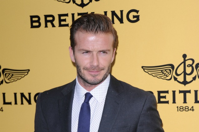 BECKHAM CHOC: ''COSTRETTO A TOCCARMI DAVANTI AL CALENDARIO DI UN CALCIATORE'' - 30/11/2013
