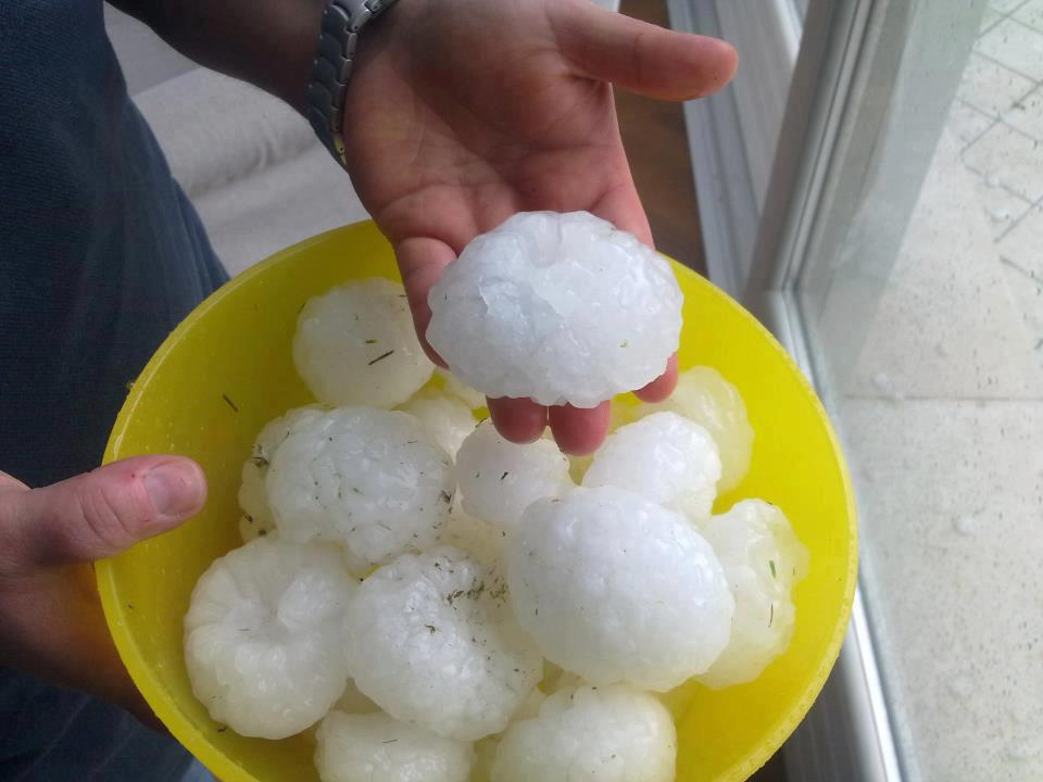 Tempesta a Modena: grandine come palle da golf - VIDEO - 05/05/2013