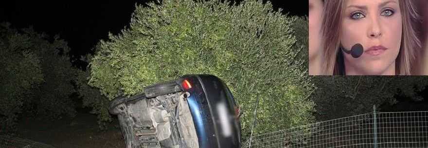 FERITA IN UN BRUTTO INCIDENTE STRADALE LOREDANA ERRORE DI ''AMICI'' - FOTO ALL'INTERNO - 04/09/2013