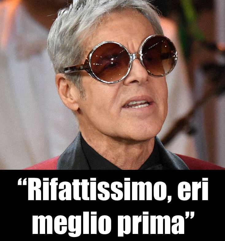 CLAUDIO BAGLIONI NEL MIRINO DEL WEB. E' AMATO DA TUTTI MA LE ACCUSE PER I RITOCCHINI SONO TANTE. ECCO LA VERITA' SUL SUO VOLTO - 18/02/2018